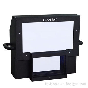Dual-light passive 3D polarizer for digital cinema, more effective
